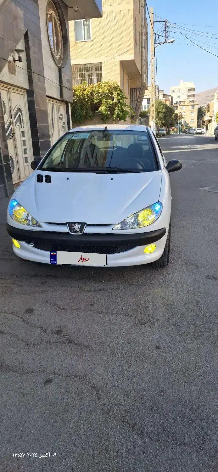 ۲۰۶‌مدل‌آخر‌۹۸‌‌درحد‌خشک‌۵۵‌تا‌کارکرد|خودرو سواری و وانت|ملایر, |دیوار