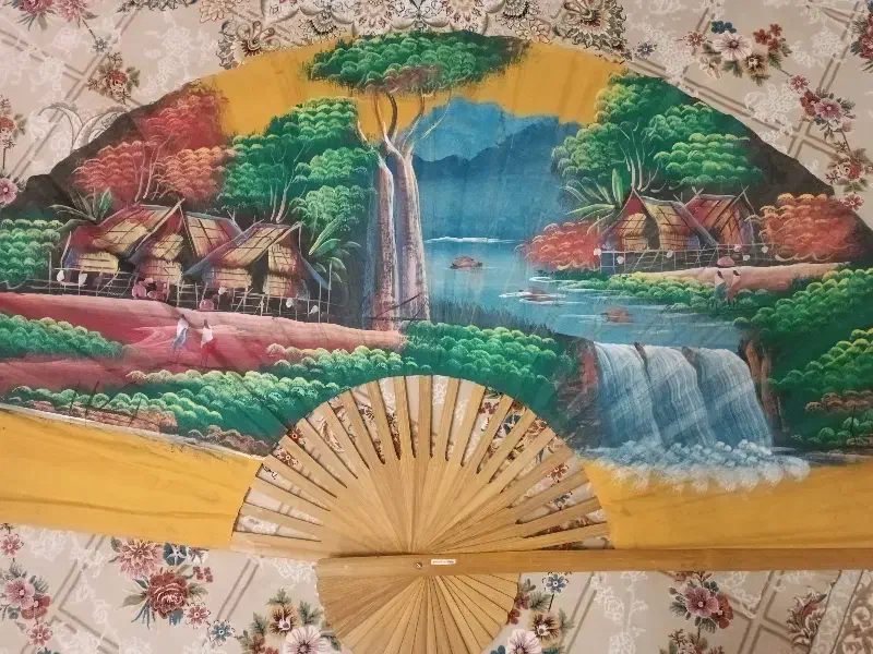 بادبزن|صنایع دستی و سایر لوازم تزئینی|رشت, سعدی (تختی)|دیوار