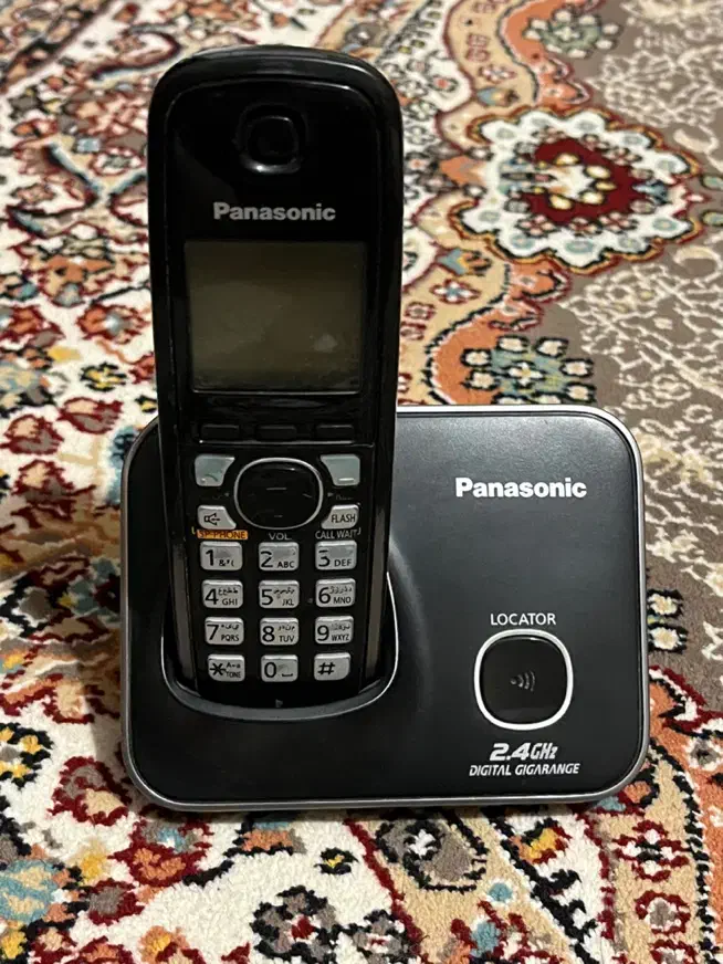 تلفن بی سیم پاناسونیک اصلی|تلفن رومیزی|بابل, |دیوار