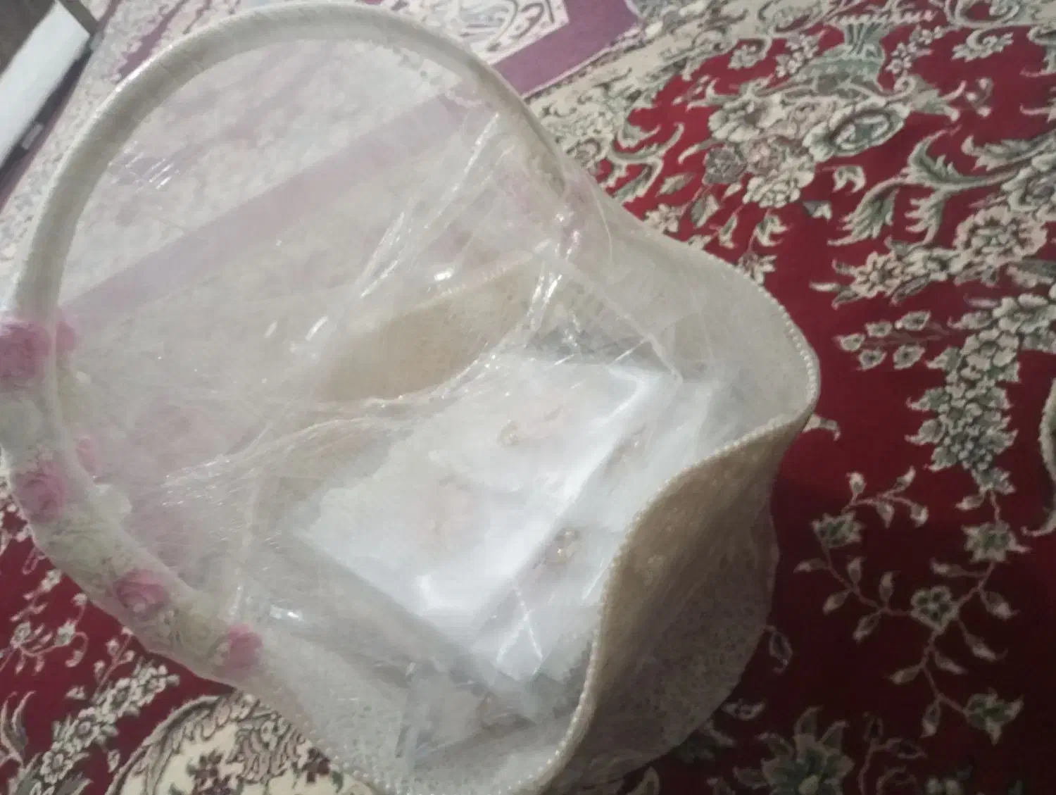 سبد عروسی نو نو دست نخورده|صنایع دستی و سایر لوازم تزئینی|باسمنج, |دیوار