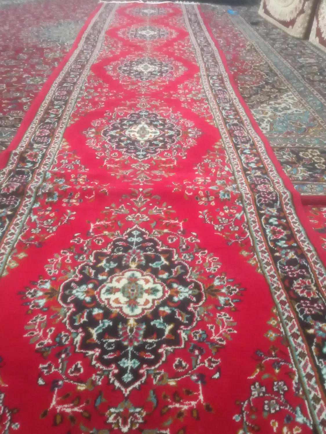 فرش کناره یاروپله|فرش|کرمانشاه, |دیوار