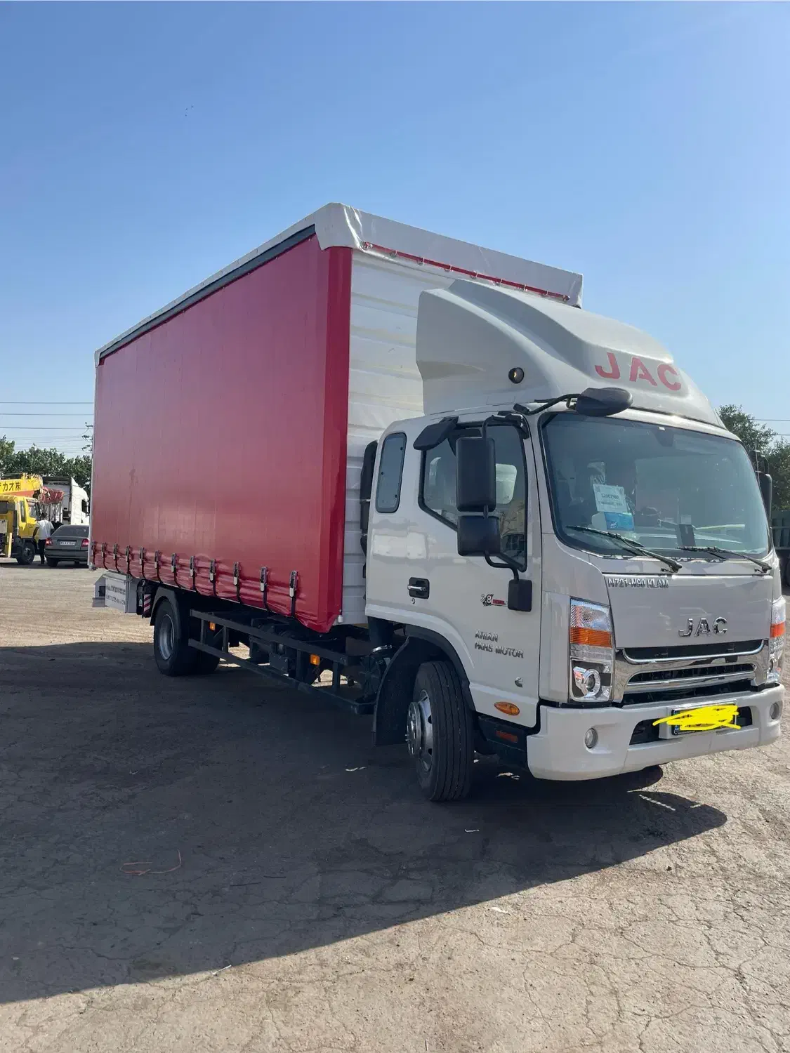 جک ۹ تن مسقف چادری ۴۰۴|خودرو سنگین|گنبد کاووس, |دیوار