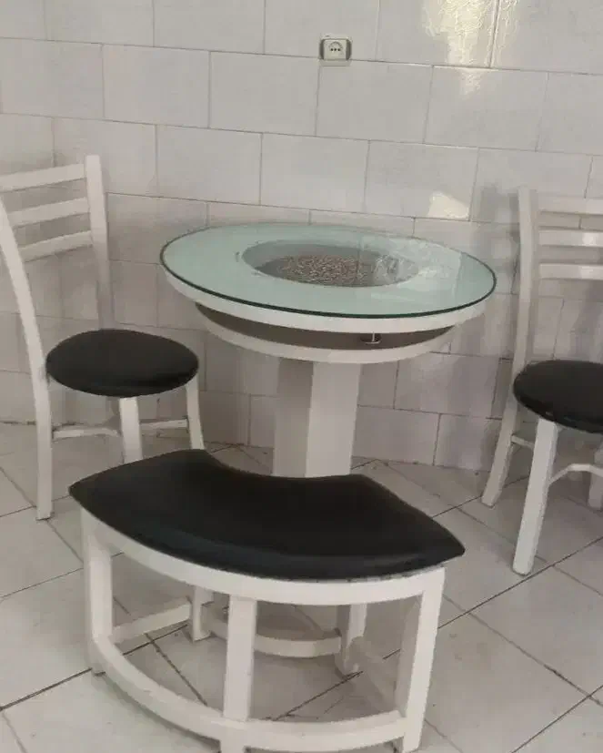 میز صندلی صبحونه خوری خوشگل|میز و صندلی غذاخوری|زرقان, |دیوار