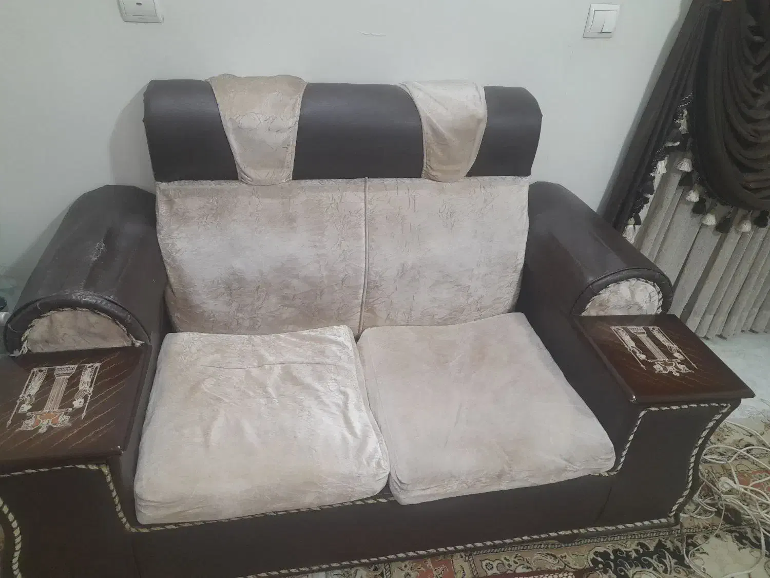 مبل ۷ نفره بامیز|مبلمان خانگی و میز عسلی|اندیشه, اندیشه فاز ۵|دیوار