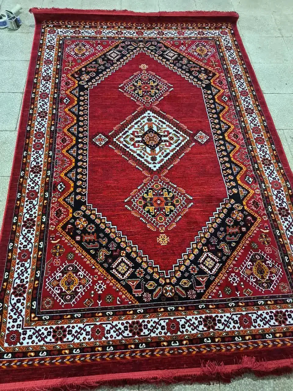 فرش قرمز پالت ترکمن ۷۰۰ شانه|فرش|کرج, فاز ۵ مهرشهر|دیوار