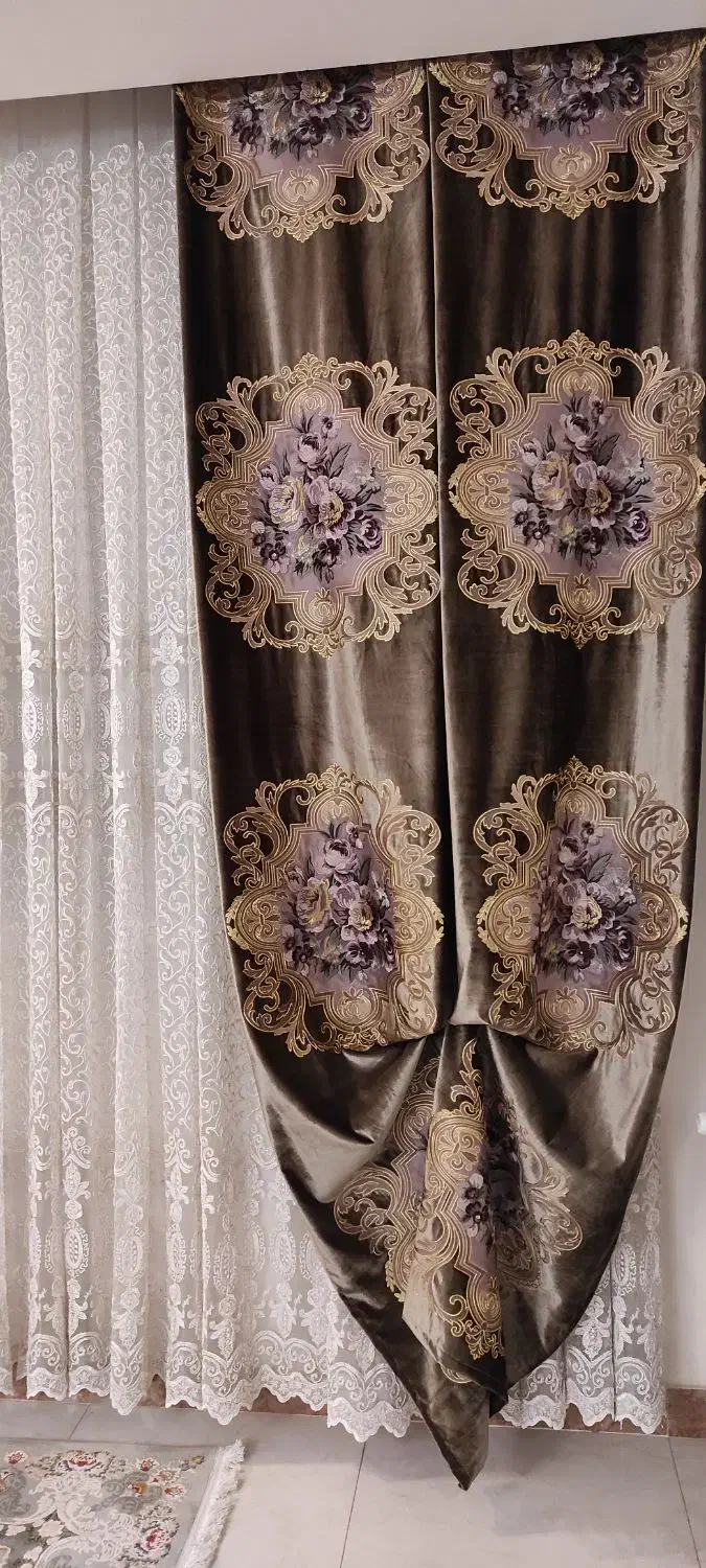 پرده ی شیک|پرده، رانر، رومیزی|قزوین, |دیوار