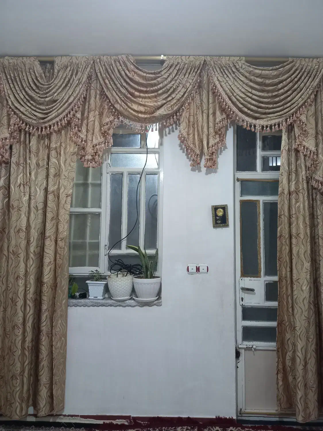 پرده والان دار|پرده، رانر، رومیزی|خرم‌آباد, |دیوار