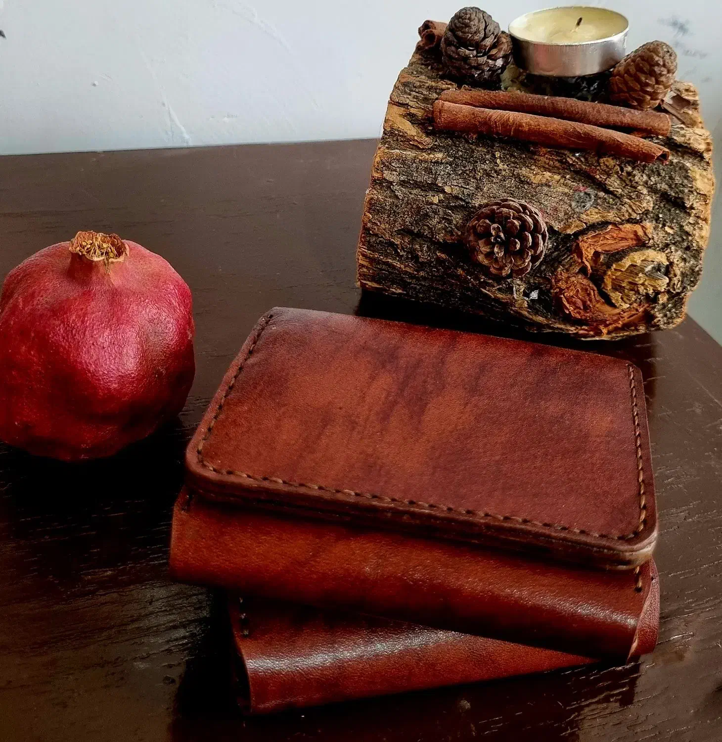 دو عدد کیف پول چرم اصل گاوی|کیف، کفش، کمربند|شیراز, وحدت|دیوار