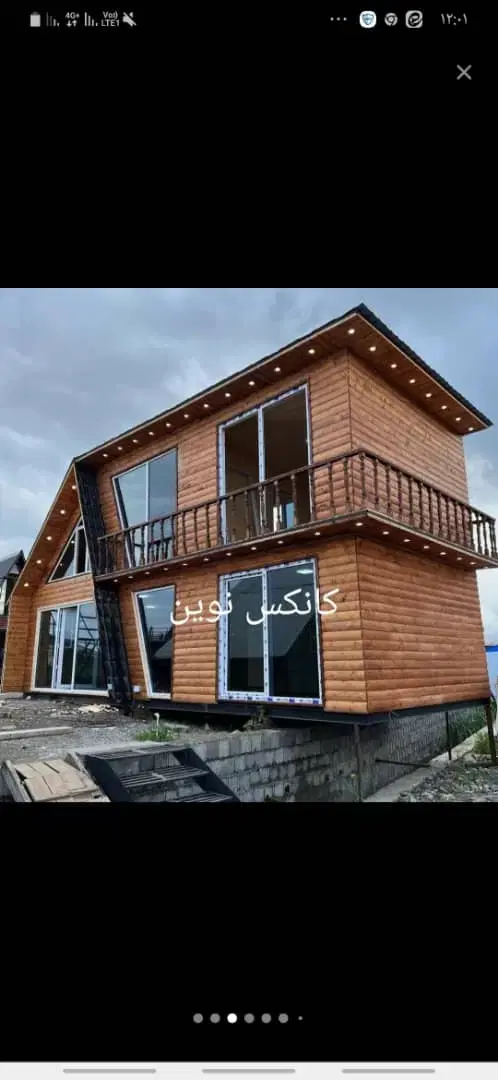 کانکس ویلایی۶۰ متری اداری نگهبانی سویسی سوئدی فلت|مصالح و تجهیزات ساختمان|تهران, مشیریه|دیوار