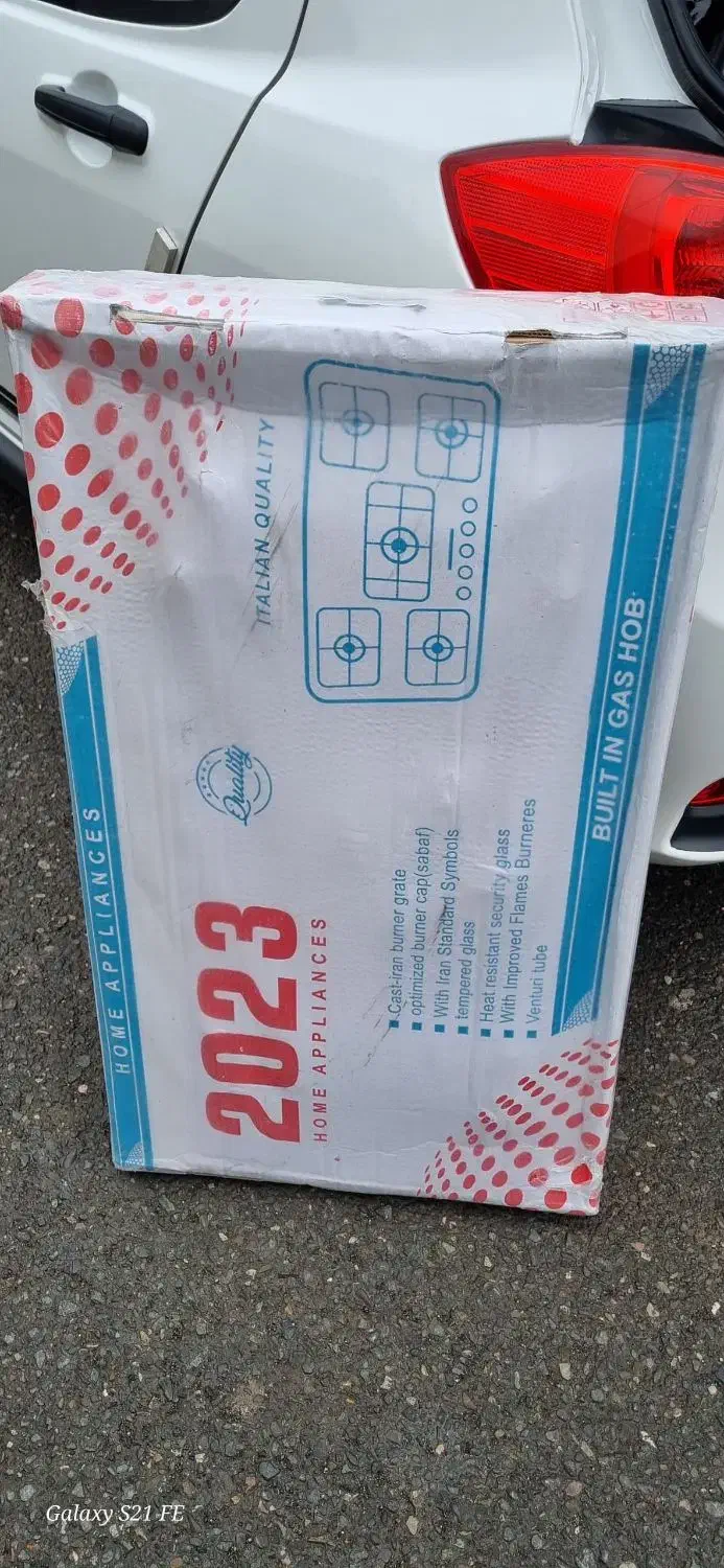 گاز صفحه ای پنج شعله ایتالیایی|اجاق گاز و لوازم برقی پختوپز|لاهیجان, گلستان|دیوار