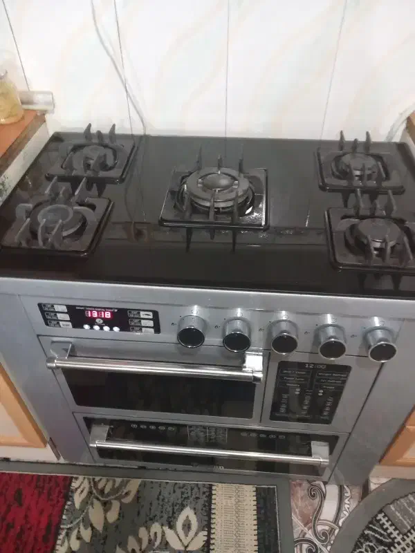 گاز پنج شعله طرح فر|اجاق گاز و لوازم برقی پختوپز|دورود, |دیوار