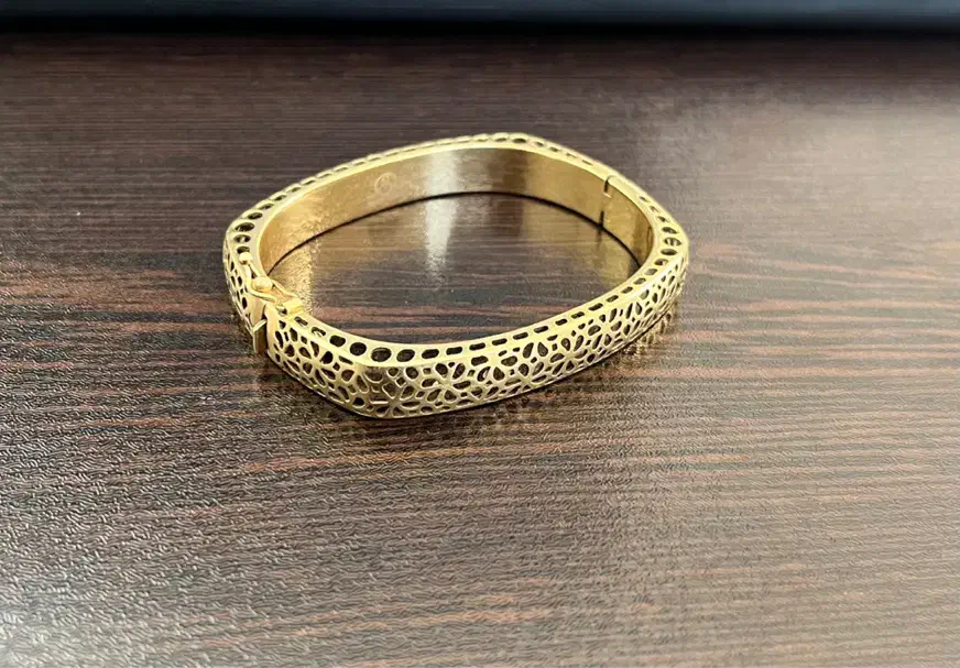 دستبند طلا با فاکتور|جواهرات|رفسنجان, |دیوار