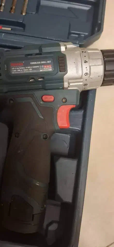 مجموعه 19 عددی از دریل شارژی برند رونیکس اصلی|ابزارآلات|ساری, |دیوار