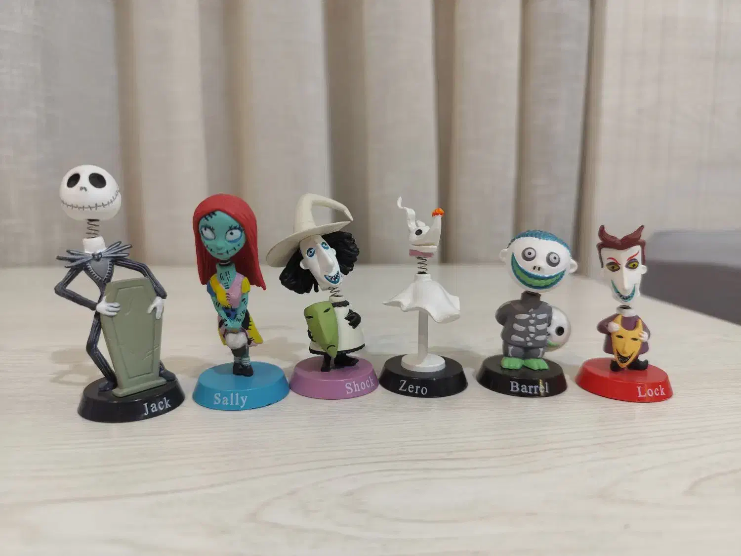 ست فیگور کابوس کریسمس|کلکسیون و سرگرمی|تهران, قزل قلعه|دیوار