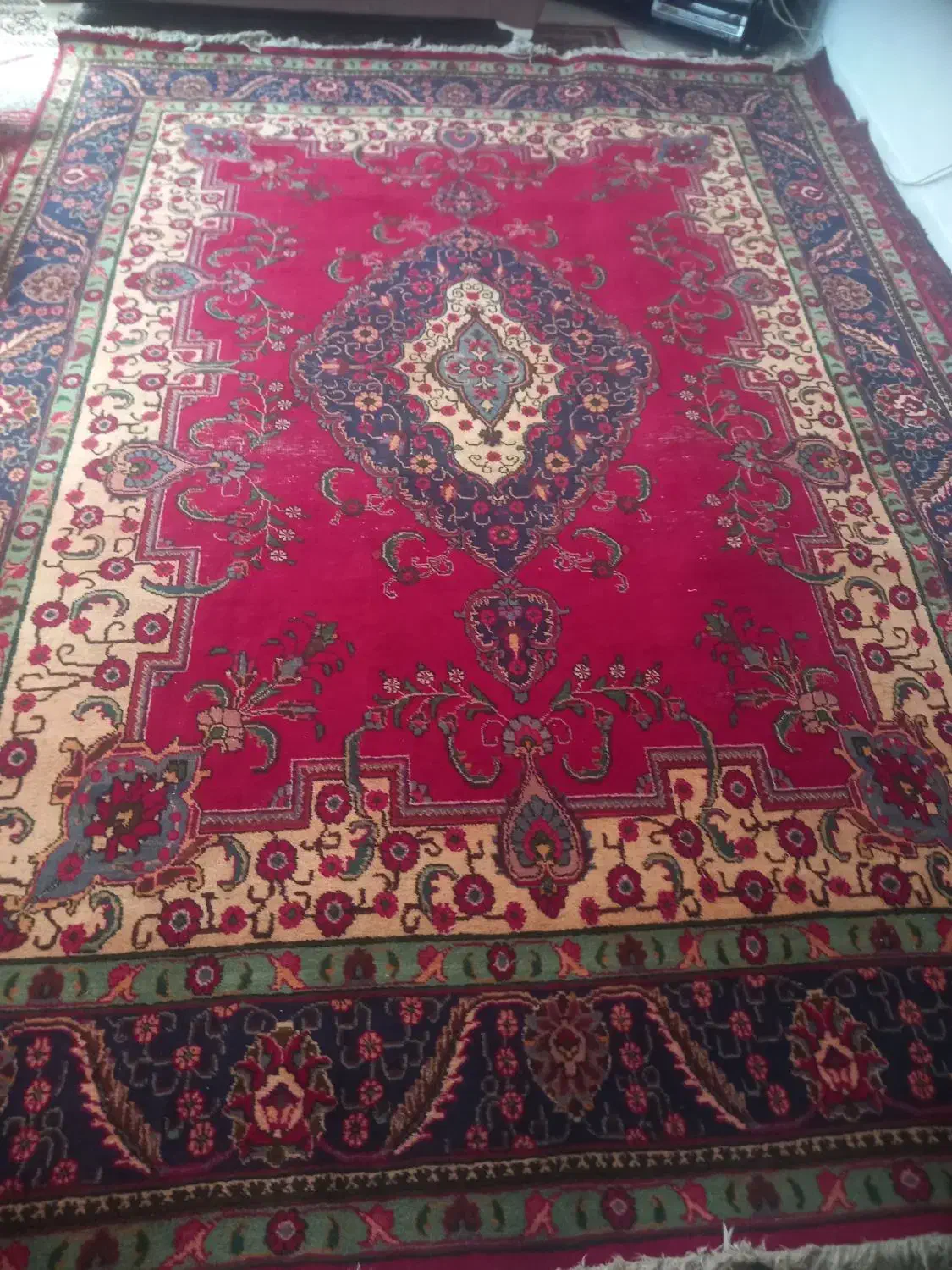 فرش ۱۲ متری دستی دستبافت کاشان|فرش|ملارد, |دیوار