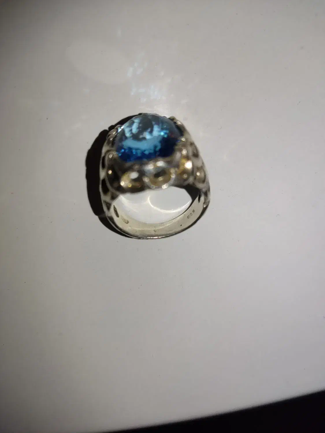 انگشتر توپاز سوئیسی اصلی|جواهرات|قم, بیست متری ولیعصر|دیوار