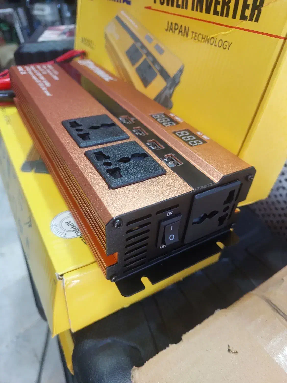 مبدل برق ۳۰۰۰ وات اینتی مکس اینورتر ۱۲ به ۲۲۰ ولت|قطعات یدکی و لوازم جانبی|شیراز, بازار|دیوار