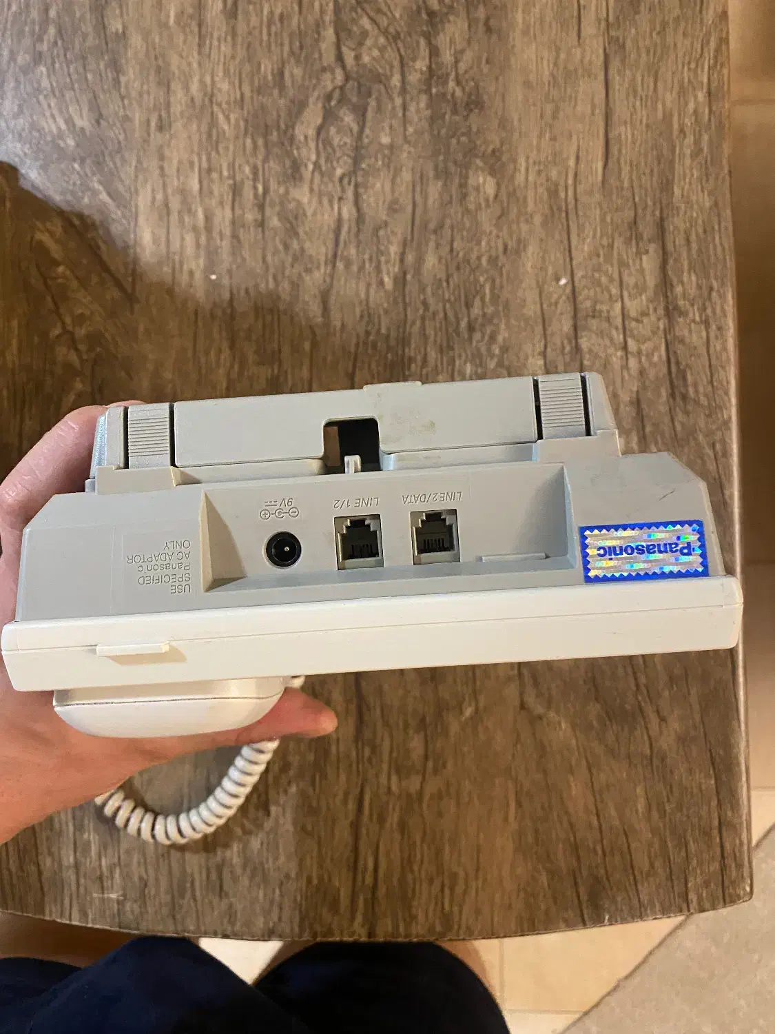 تلفن ۲ خط با سیم پاسونیک مدل kx-ts3282bx|تلفن رومیزی|لاهیجان, کوی آزادگان|دیوار