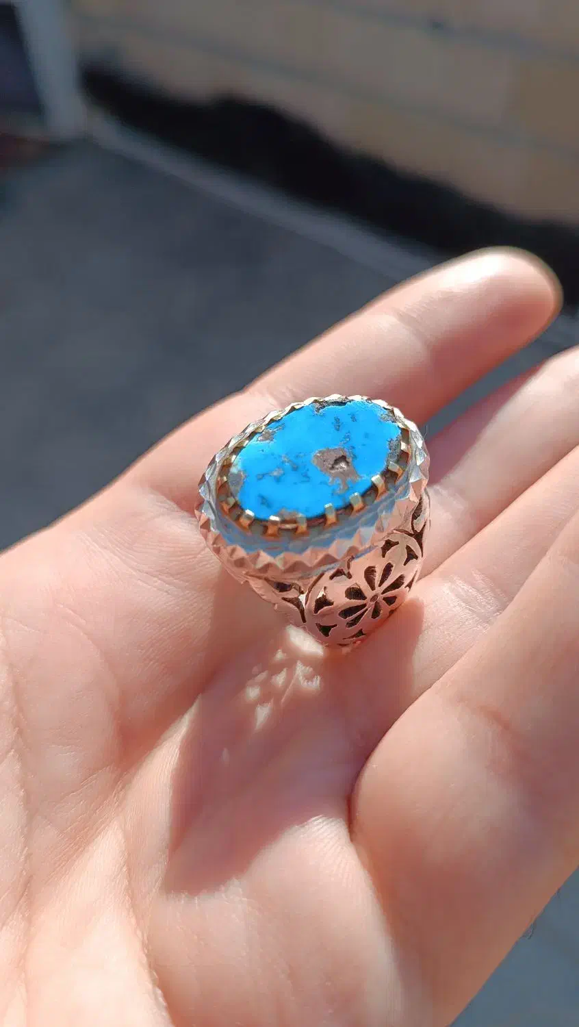 انگشتر فیروزه نیشابور|جواهرات|کوهدشت, |دیوار