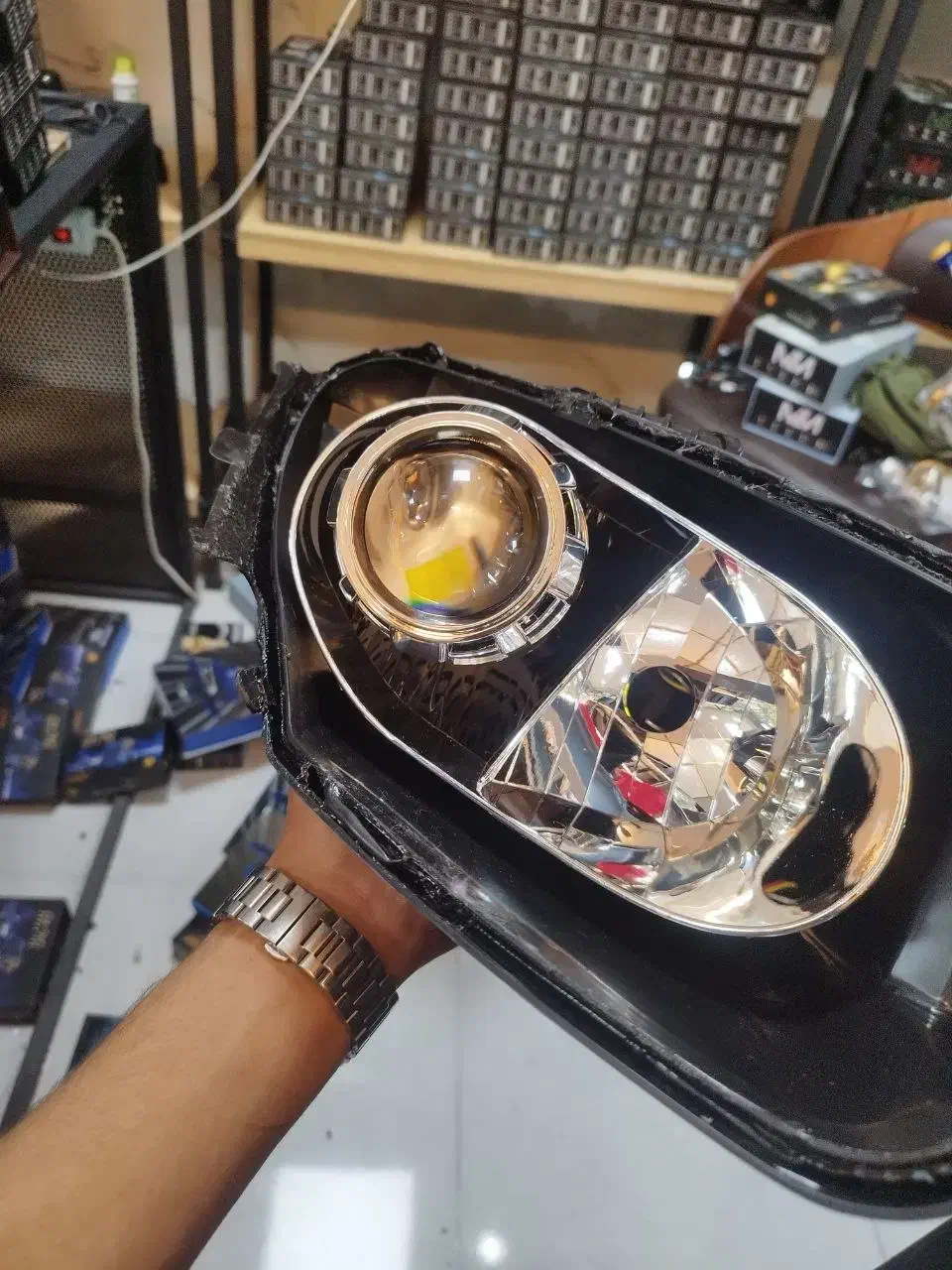 نصب لنز روی خودروهای ایرانی و خارجی|قطعات یدکی و لوازم جانبی|شهریار, شهرک وائین|دیوار