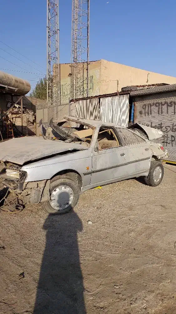 پژو ۴۰۵ تصادفی مدل ۸۸|خودرو سواری و وانت|سقز, |دیوار