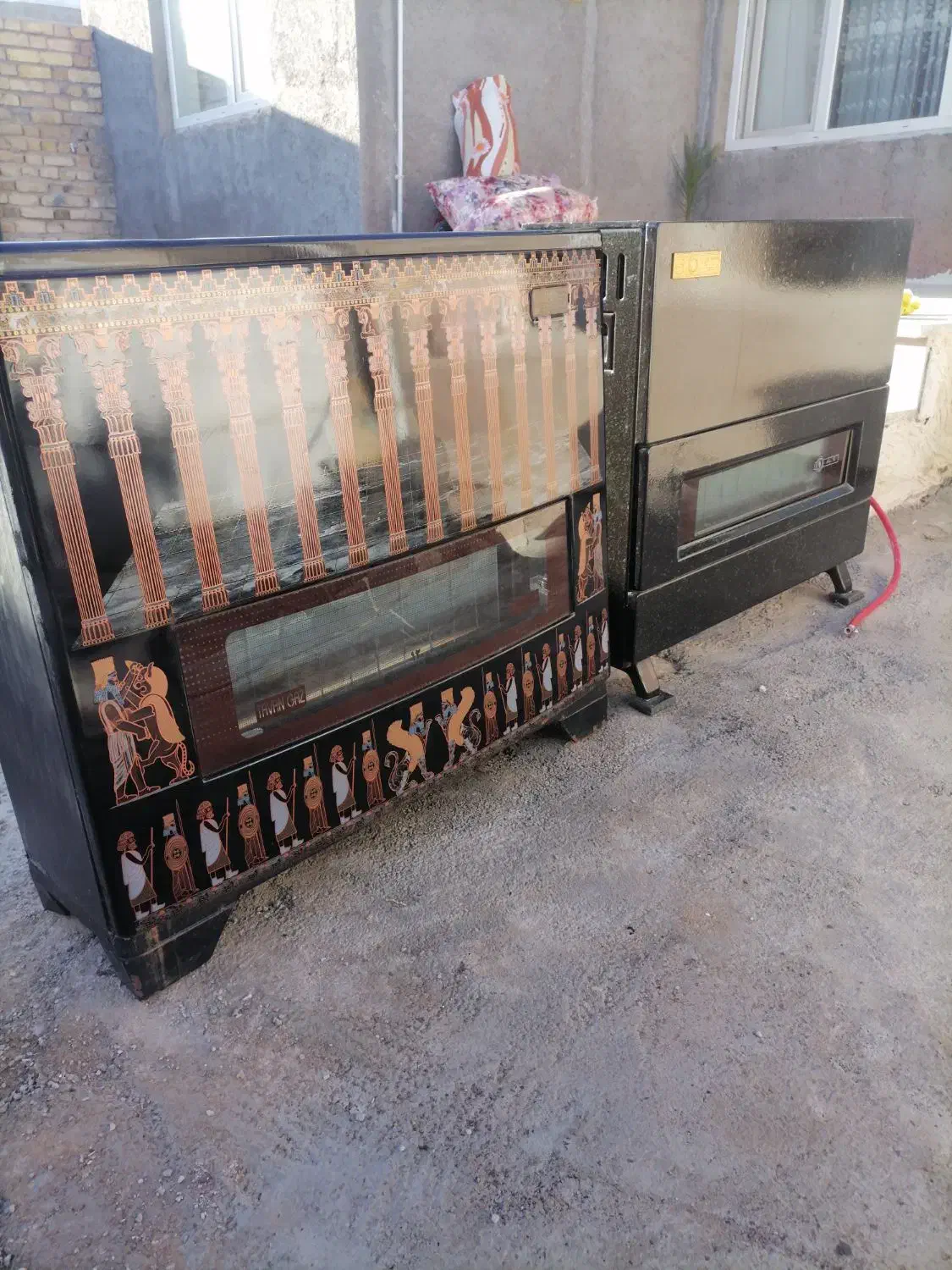 بخاری گازی|بخاری، هیتر، شومینه|قیدار, |دیوار