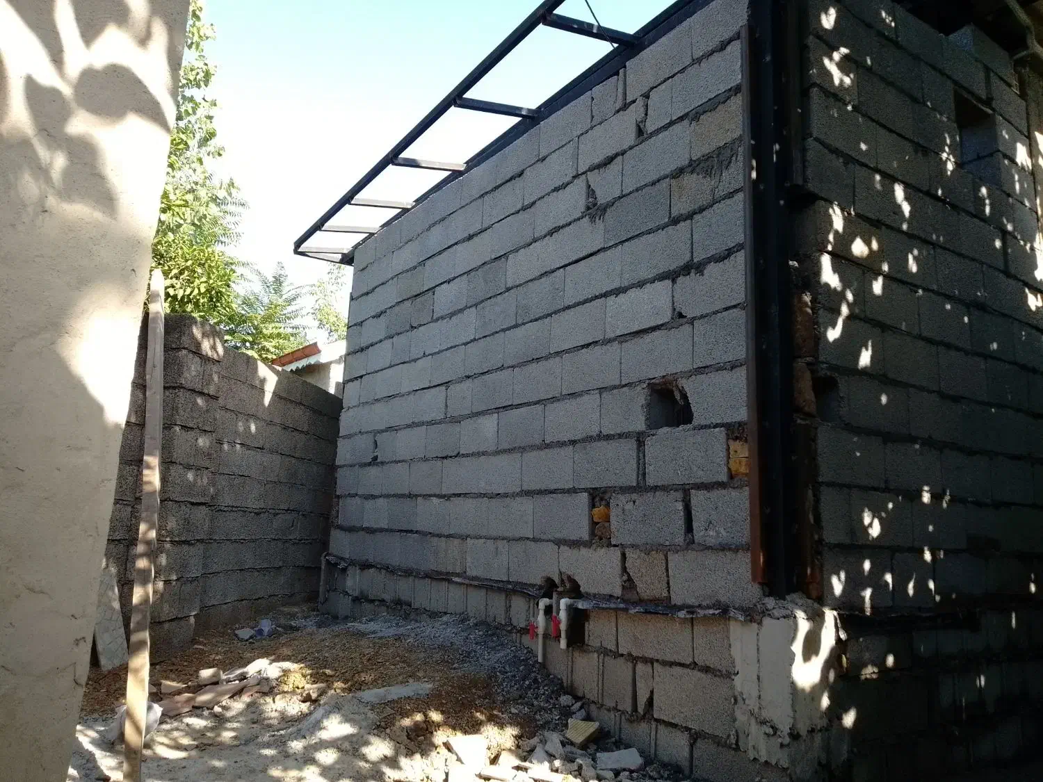 سیمان کاری آجر بلوک چینی نصب  ایزوگام|خدمات پیشه و مهارت|ماسال, |دیوار