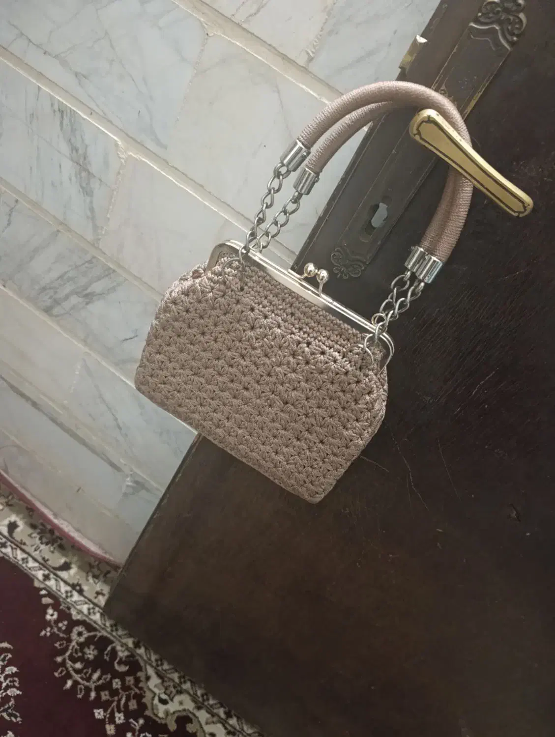 کیف دست بافت|کیف، کفش، کمربند|کاشمر, |دیوار