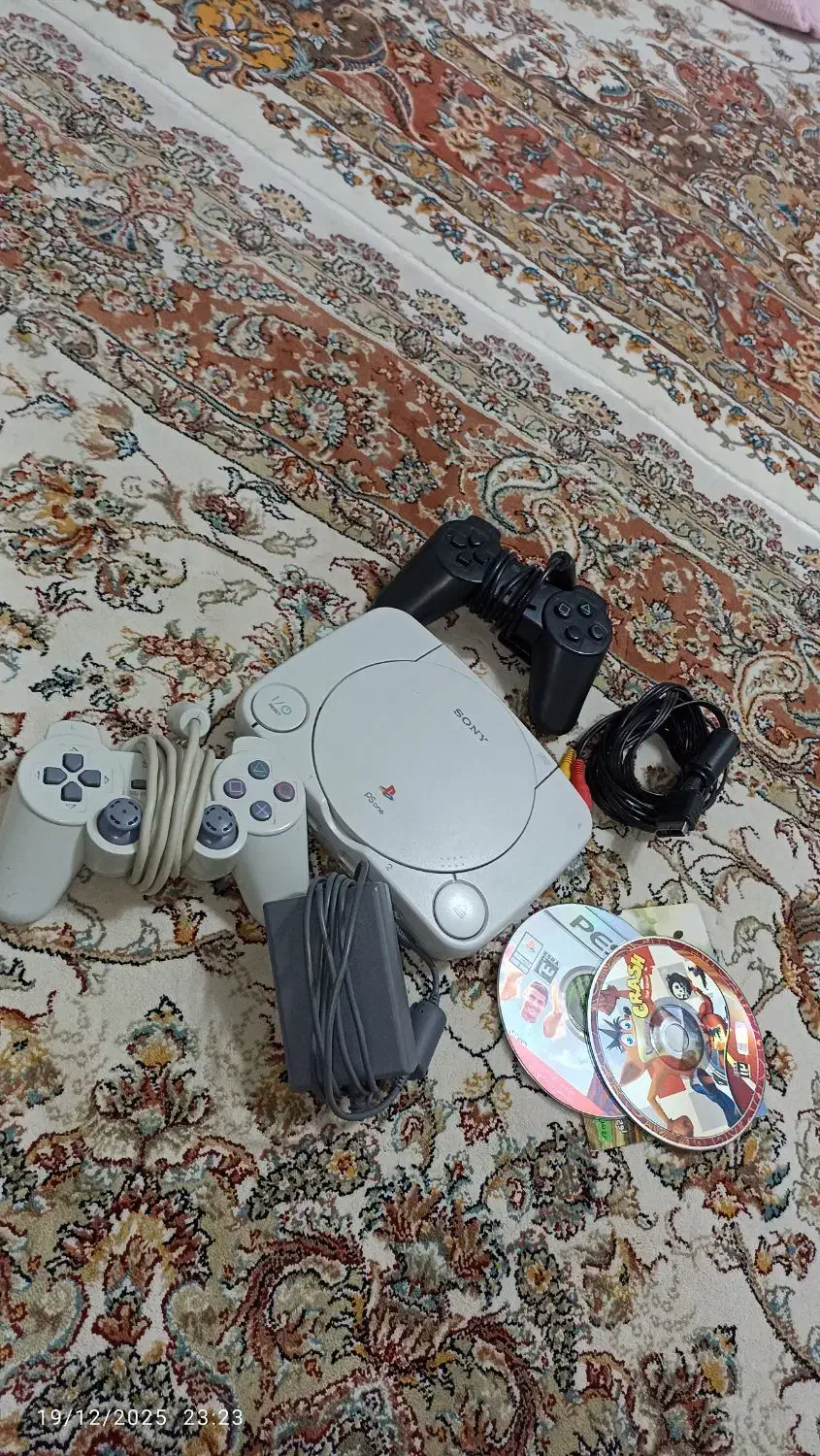 سونی پلی استیشن PS1 با لوازم|کنسول، بازی ویدئویی و آنلاین|ورزقان, |دیوار
