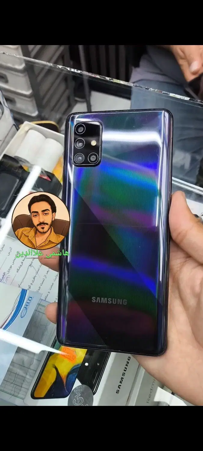 سامسونگ Samsung A71 128gig ram8 هاشمی علاالدین|موبایل|تهران, شیخ هادی|دیوار