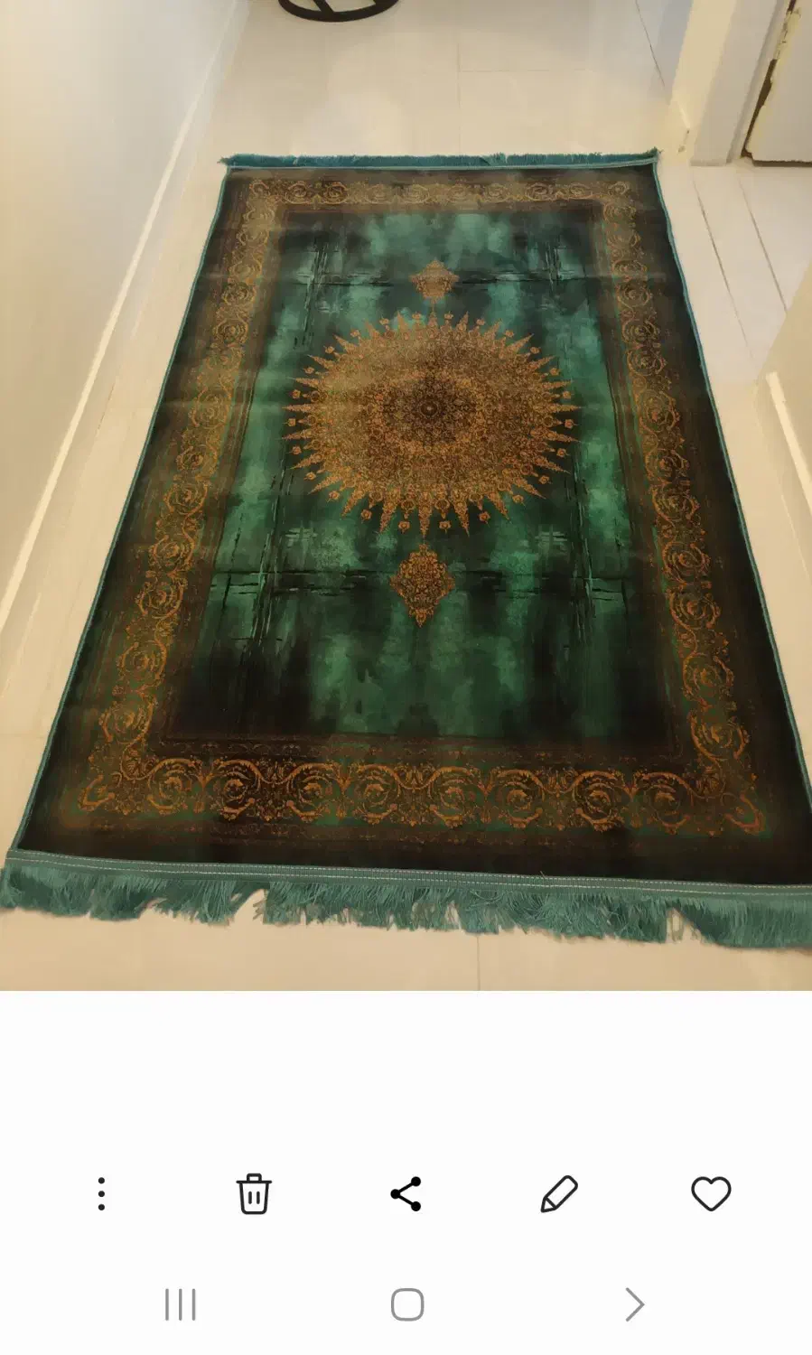 ۲ عدد فرش هم رنگهم در۴متر و۳متر|فرش|تهران, تهرانسر مرکزی|دیوار