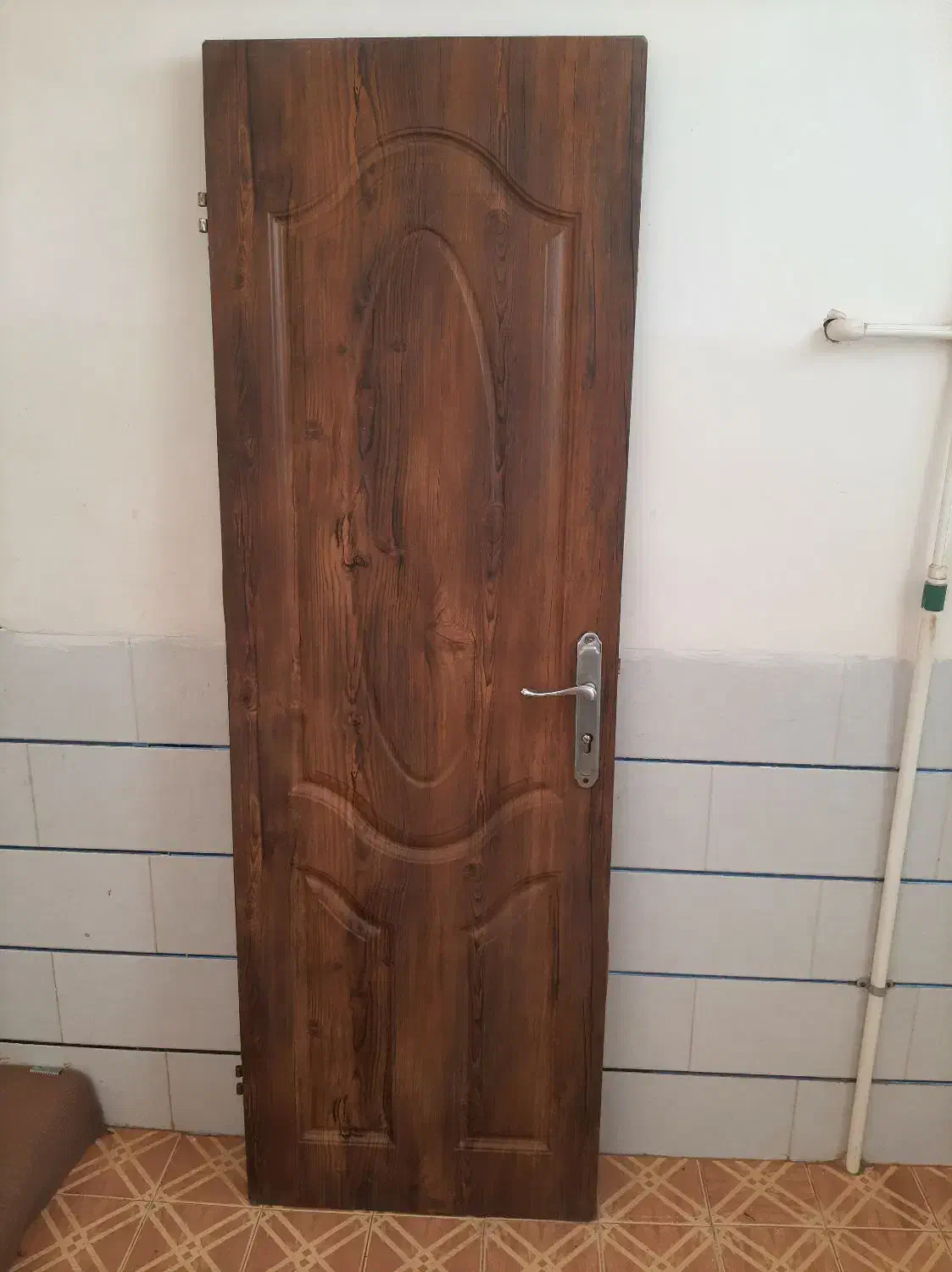 لنگه درب اچ پی ال روکش وکیوم باقفل دوعدد|مصالح و تجهیزات ساختمان|انار, |دیوار