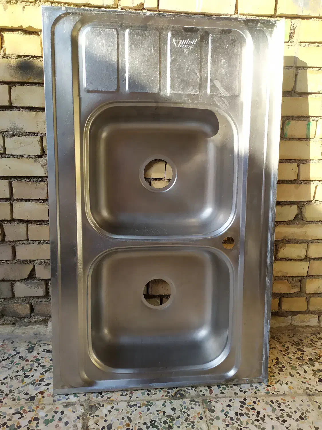 سینک ظرفشویی دوقلو|مصالح و تجهیزات ساختمان|شوش, |دیوار