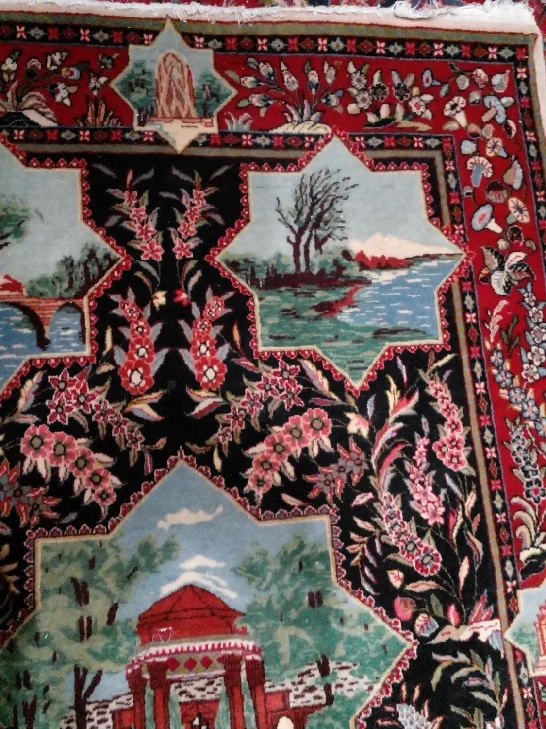 قالیچه دستبافت عتیقه|فرش|تهران, نارمک جنوبی|دیوار