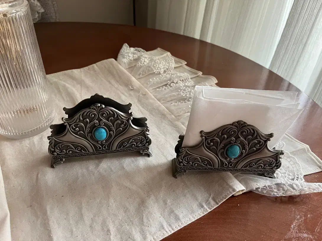 جا دستمالی سیلور ۲ عدد|ظروف سرو و پذیرایی|تهران, امام زاده عبدالله|دیوار