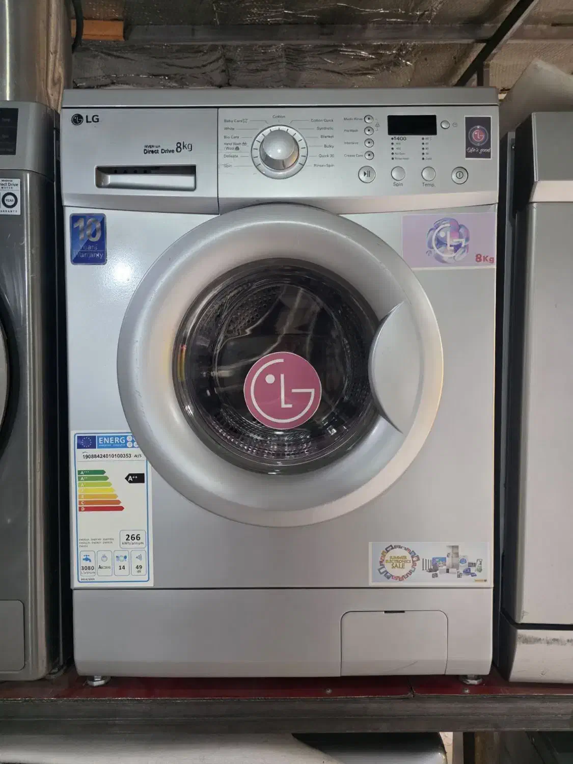 ماشین لباسشویی الجی اصل کره مناسب جهیزیه|ماشین لباسشویی و خشک‌کن لباس|تهران, تهرانپارس جنوبی|دیوار