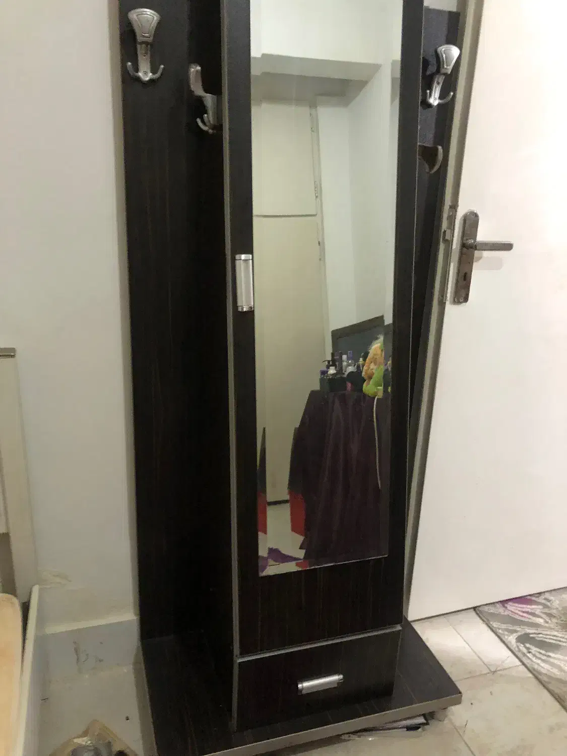 جاکفشی آیینه دار|جاکفشی، کمد، دراور|آبیک, |دیوار