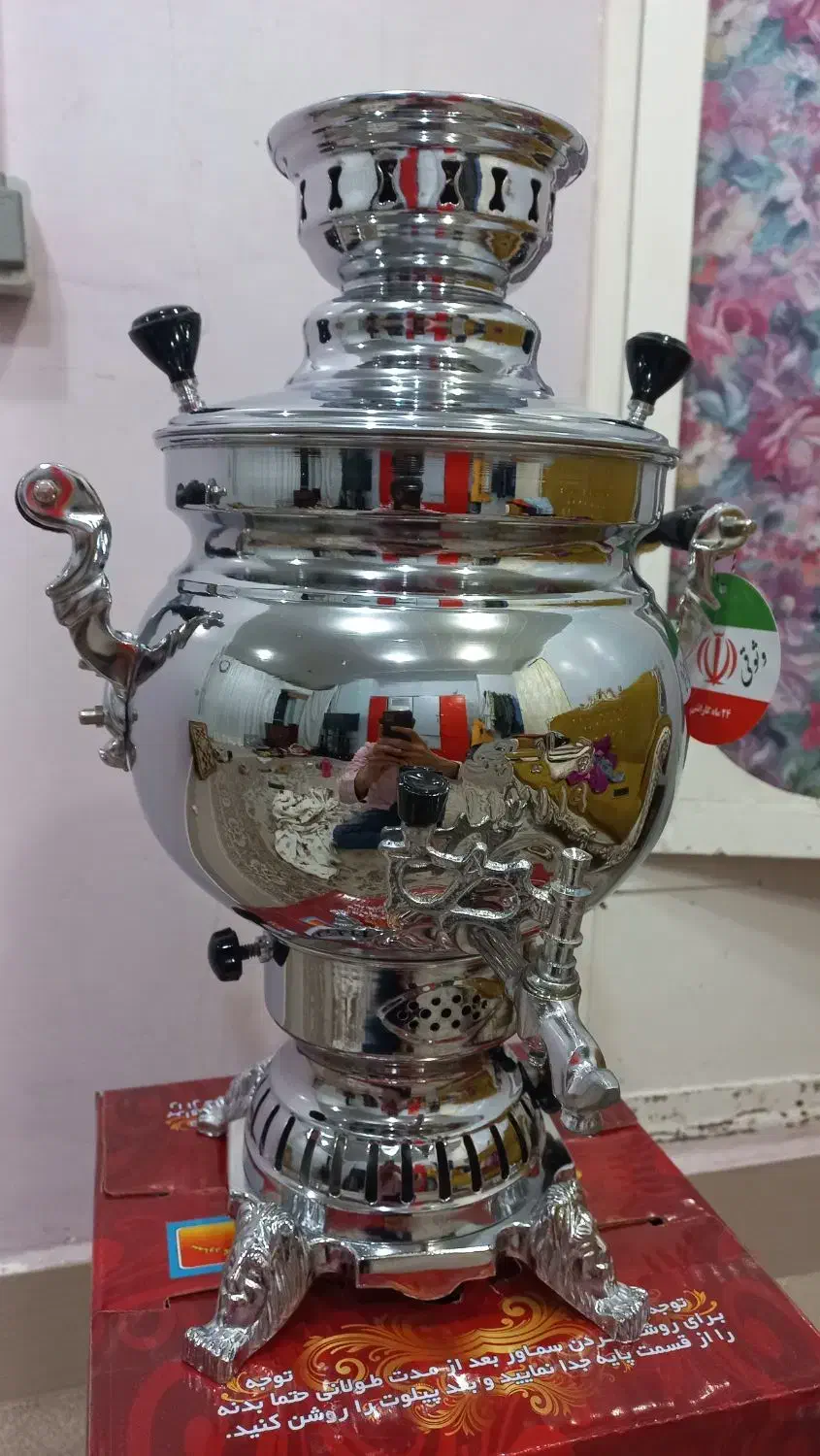 سماور گازی|سماور، چایساز، قهوهساز|آران و بیدگل, |دیوار