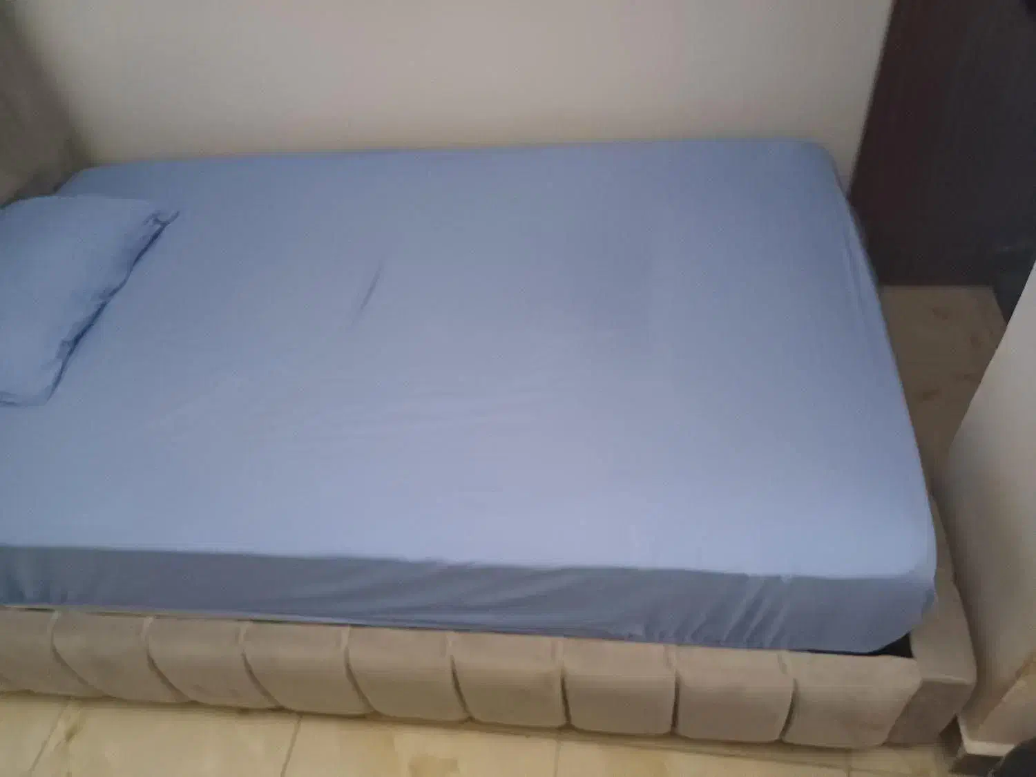تختخواب120×200به همراه تشک خوشخواب سوپر کلاس هارد|تخت و سرویس خواب|رودسر, |دیوار