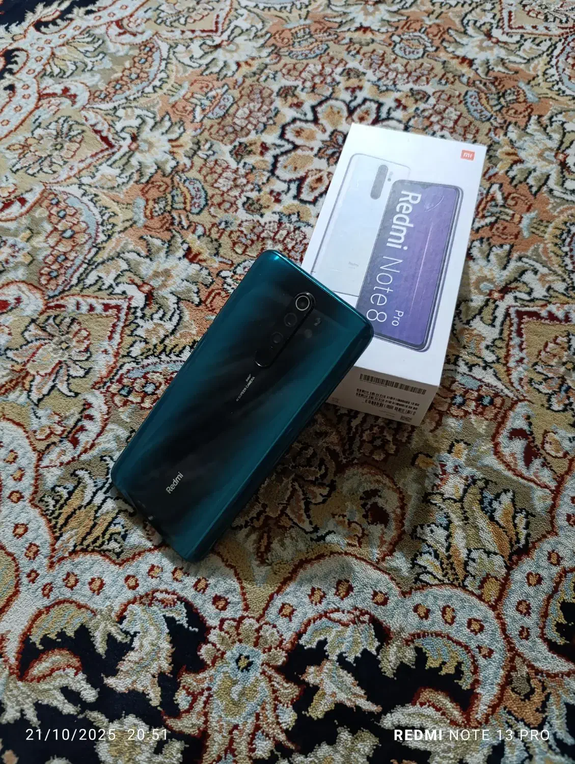 گوشی شیائومی note 8 pro 128g|موبایل|تبریز, |دیوار