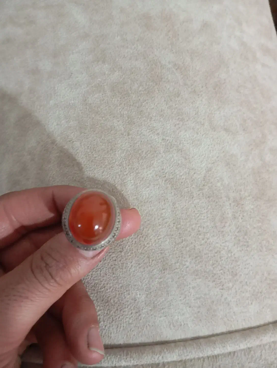 انگشتر دستساز نقره سه پوست|بدلیجات|نقده, |دیوار