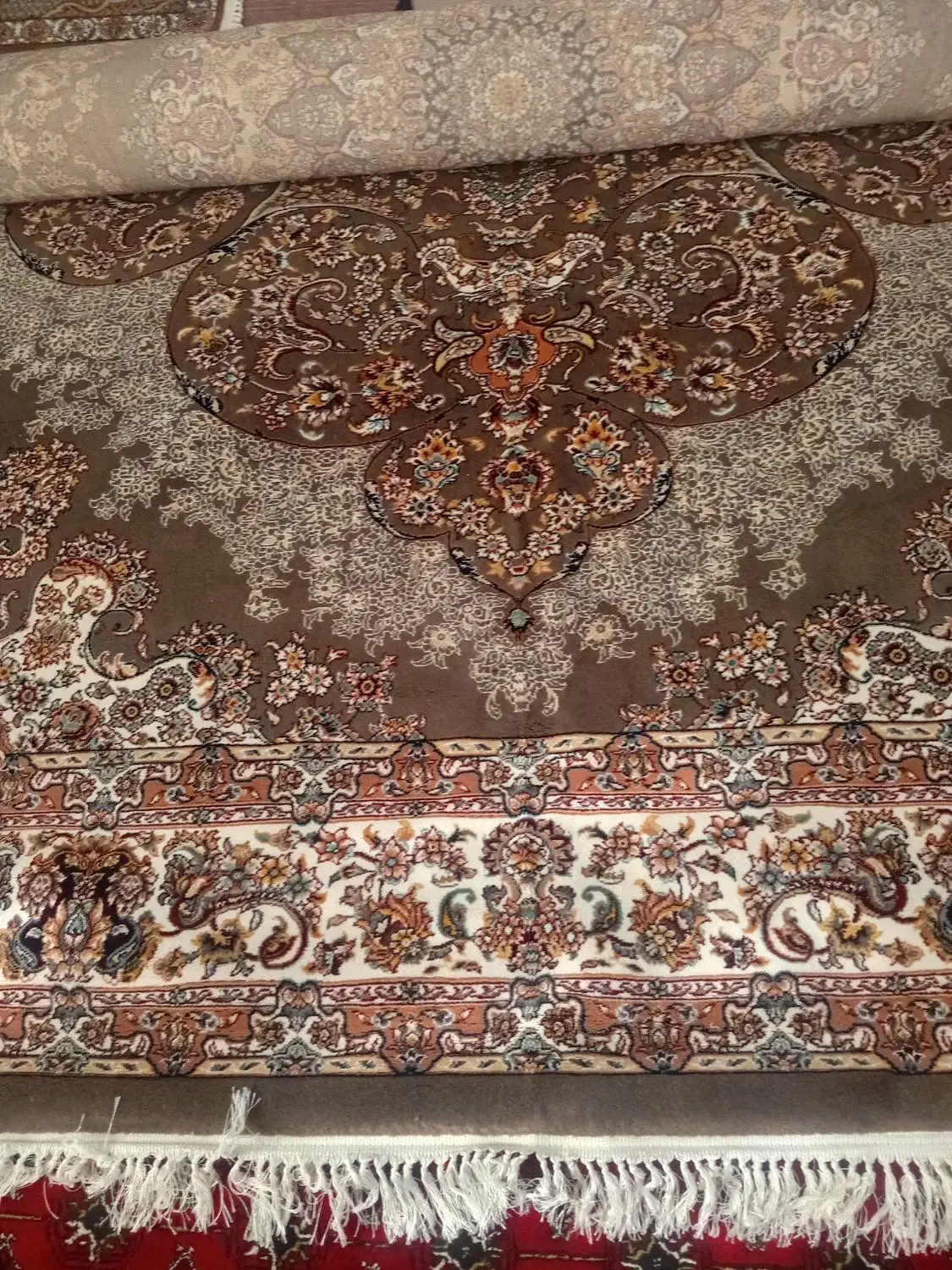 فرش ۱۲ متر جنس ابریشمی|فرش|رشت, هلال احمر|دیوار