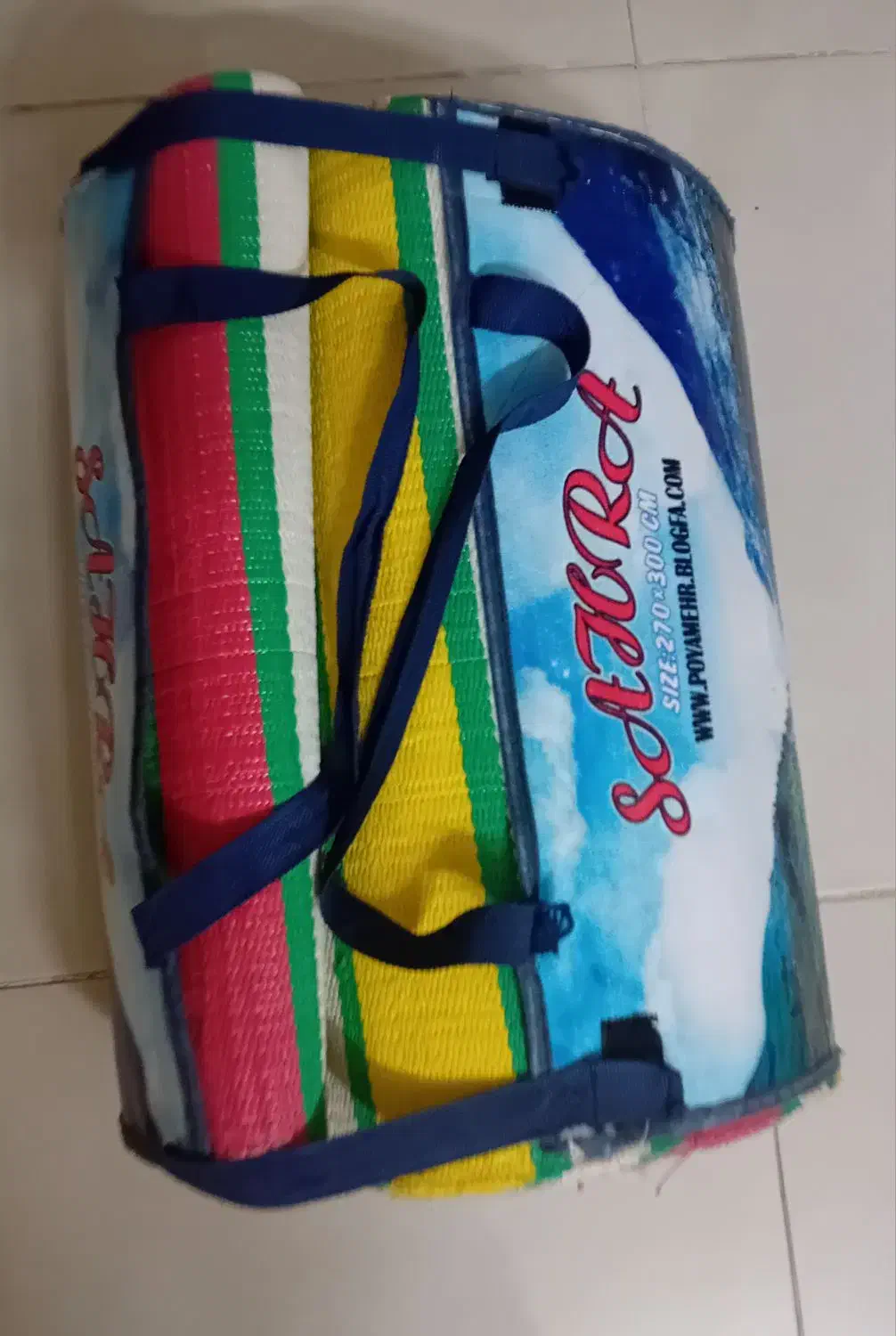 زیر انداز سفری ۱۸ نفره|گلیم، جاجیم، گبه|زاهدان, |دیوار