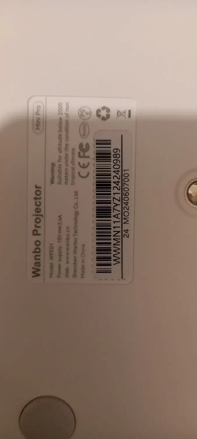 ویدئو پرژکتور ونبو mini Pro|تلویزیون و پروژکتور|بندرعباس, |دیوار