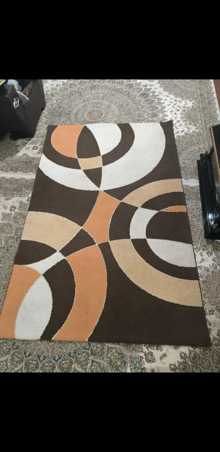 قالیچه ، گلیم فرش ۴ متری تمیز|فرش|اصفهان, آهنگران|دیوار