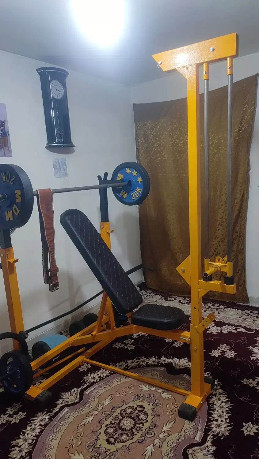 دستگاه چند کاره بدنسازی|تجهیزات ورزشی|قلعه شاهین, |دیوار