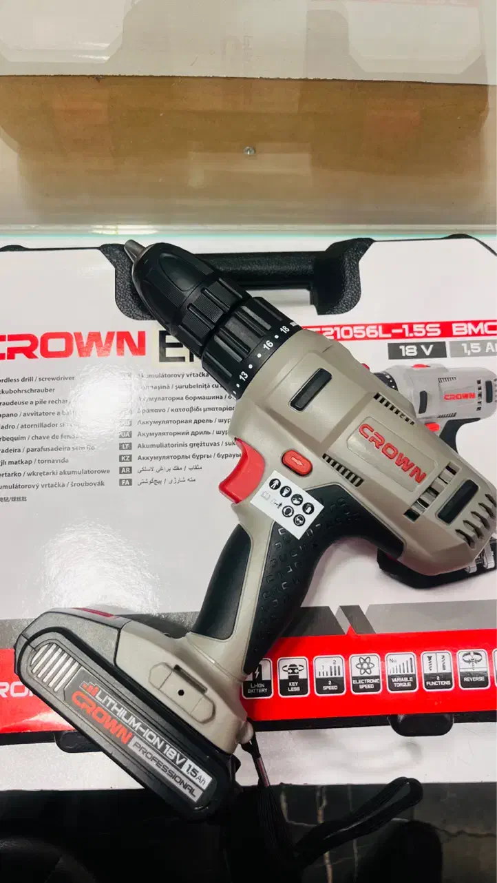 دریل شارژی کرون crown|ابزارآلات|تهران, زرگنده|دیوار