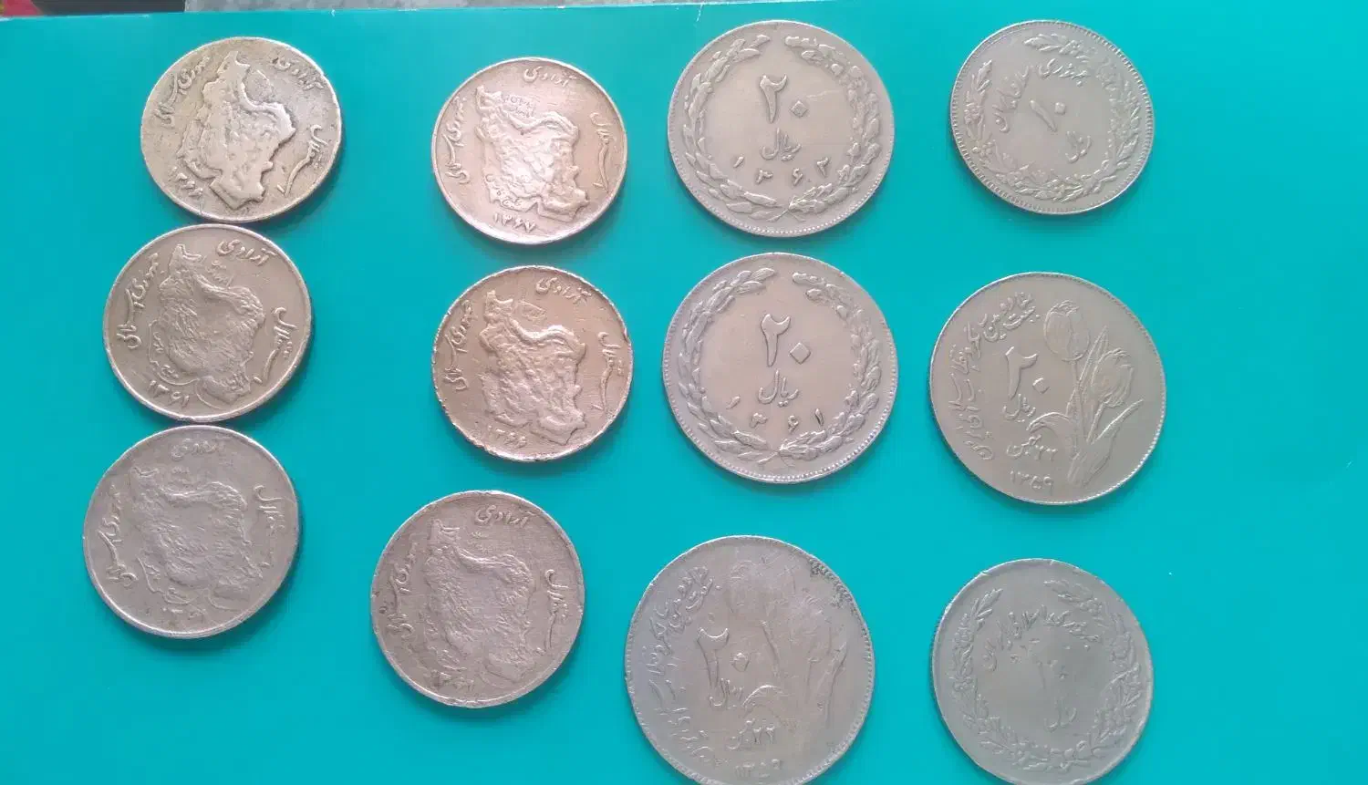 کلکسیون سکه قدیمی|کلکسیون اشیاء عتیقه|قم, کیوانفر|دیوار