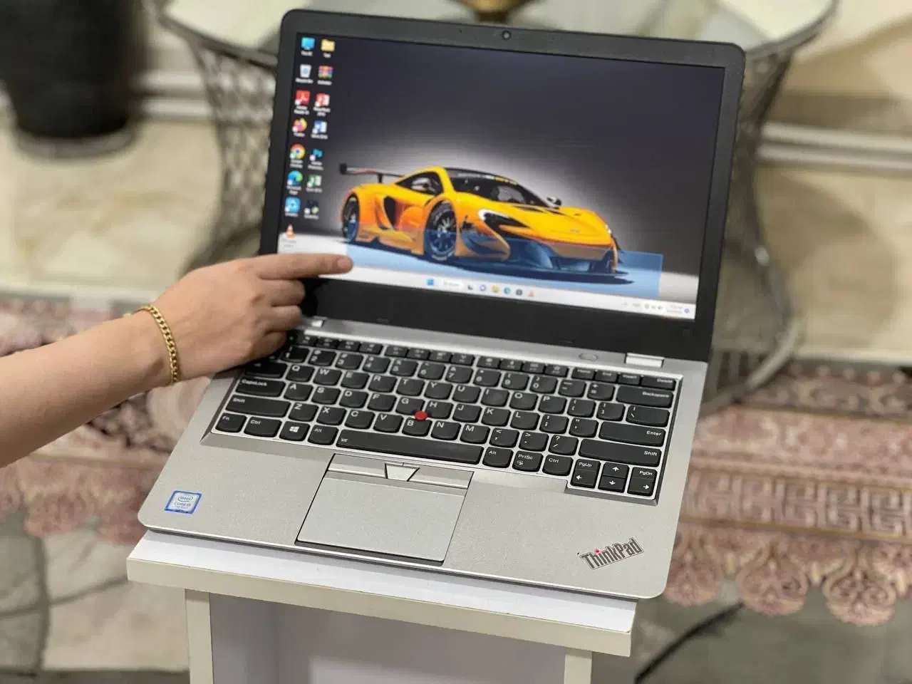 لپتاپ لنوو i5 7300 نسل۷ لمسی فول اچ دی|رایانه همراه|قزوین, |دیوار