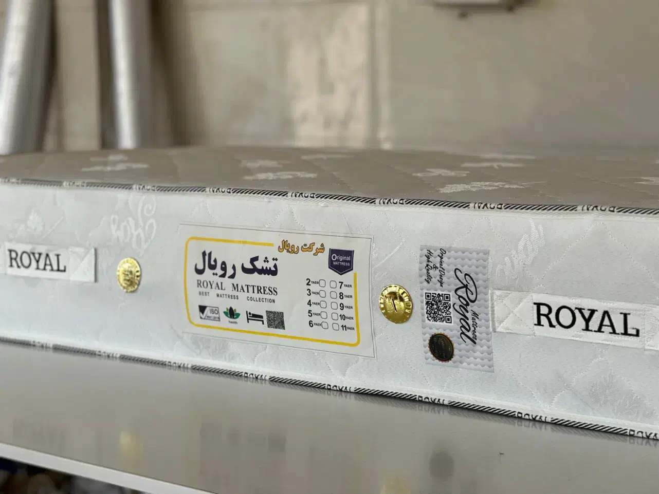 تشک ریباندی رویال دارای QR code اصالت کالا|تشک تختخواب|پردیس, فاز ۱|دیوار